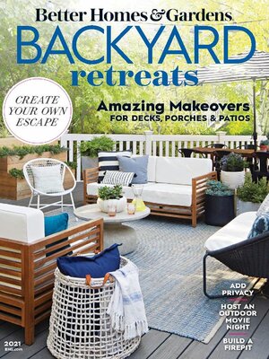 cover image of BH&G Backyard Retreats